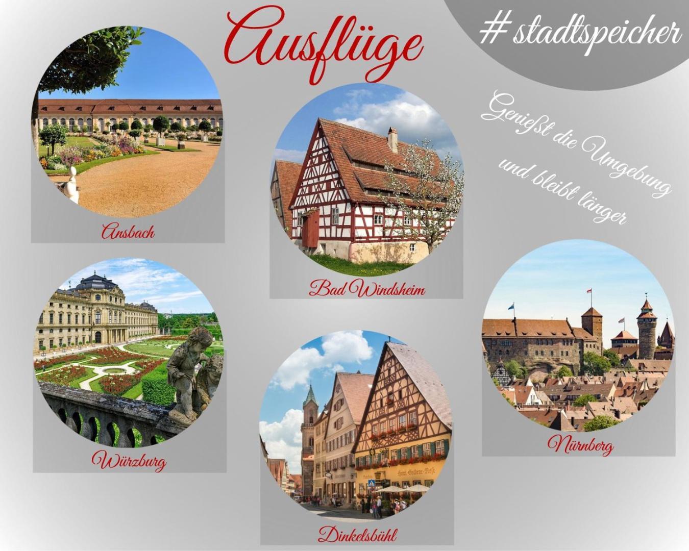 #Stadtspeicher - Gruener Stern Das Apartment Mitten In Der Altstadt Rothenburg ob der Tauber Eksteriør bilde