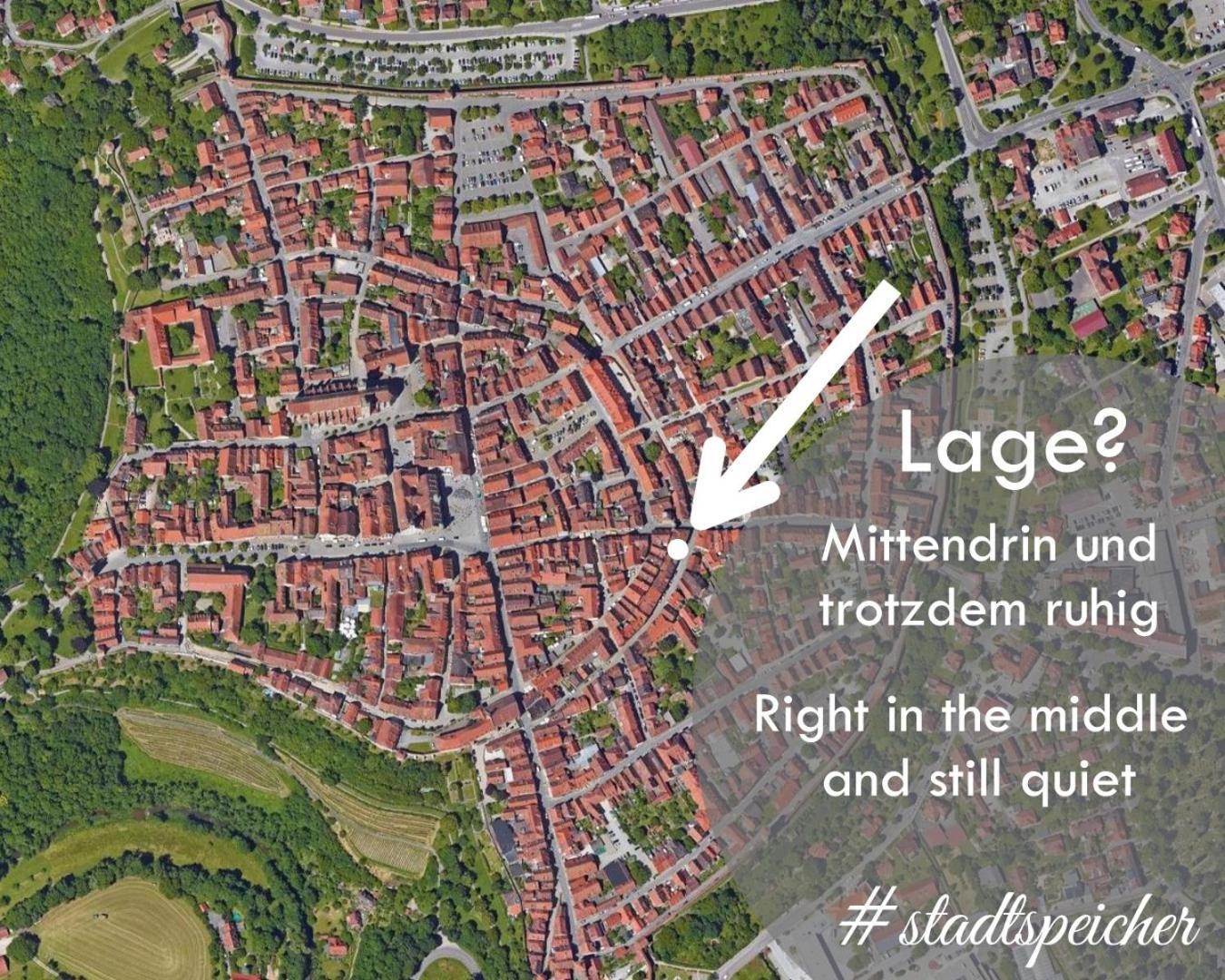 #Stadtspeicher - Gruener Stern Das Apartment Mitten In Der Altstadt Rothenburg ob der Tauber Eksteriør bilde